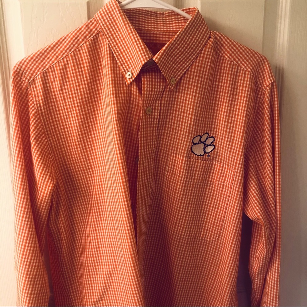 Clemson Tigers Button Down - Men’s Medium